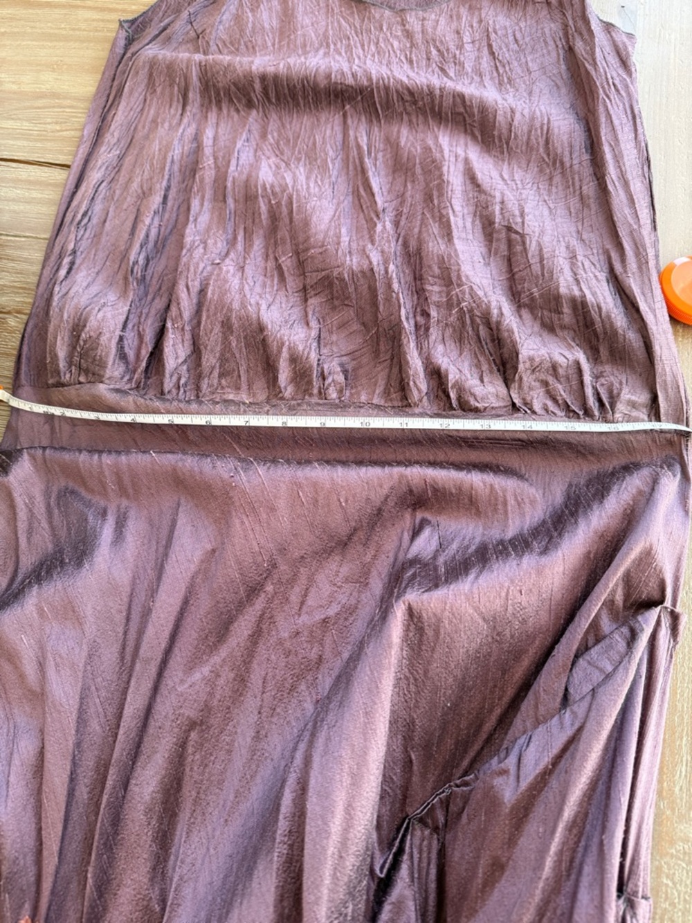 Chic Sleeveless Maxi Dress in Plum - Picture 9 of 9